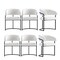 Manhattan Comfort Augusta Dining Chair in White, 6PK 6-DC094-WH - alternate 4